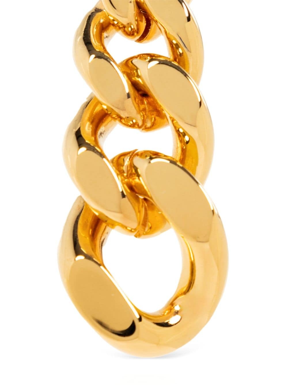 cable-link drop earrings - 3