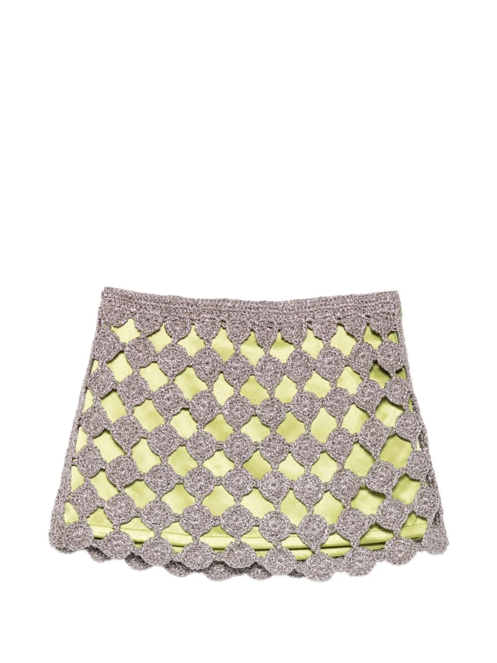 Zera crochet mini skirt - 1