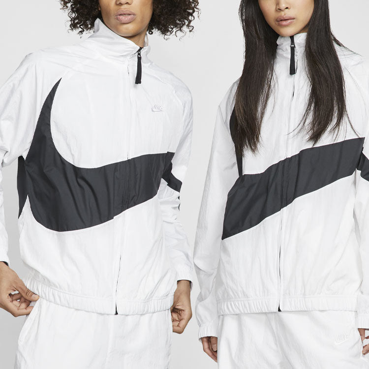 Nike Big Swoosh ナイロンジャケット ホワイト 　XS Nike Windbreaker Jacket Men's Small White NWT Big Swoosh