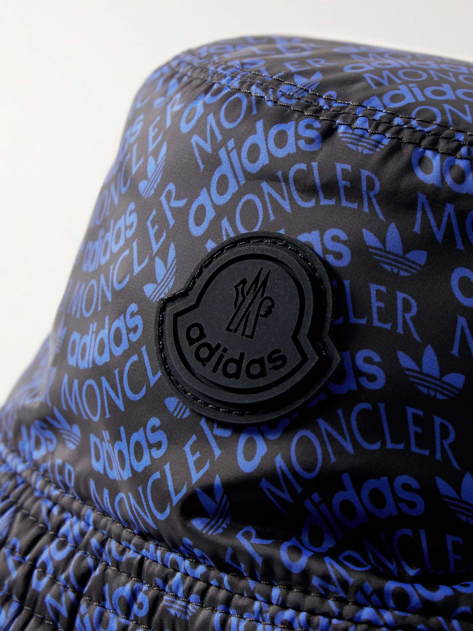 + adidas Originals Logo-Print Appliquéd Shell Bucket Hat - 3