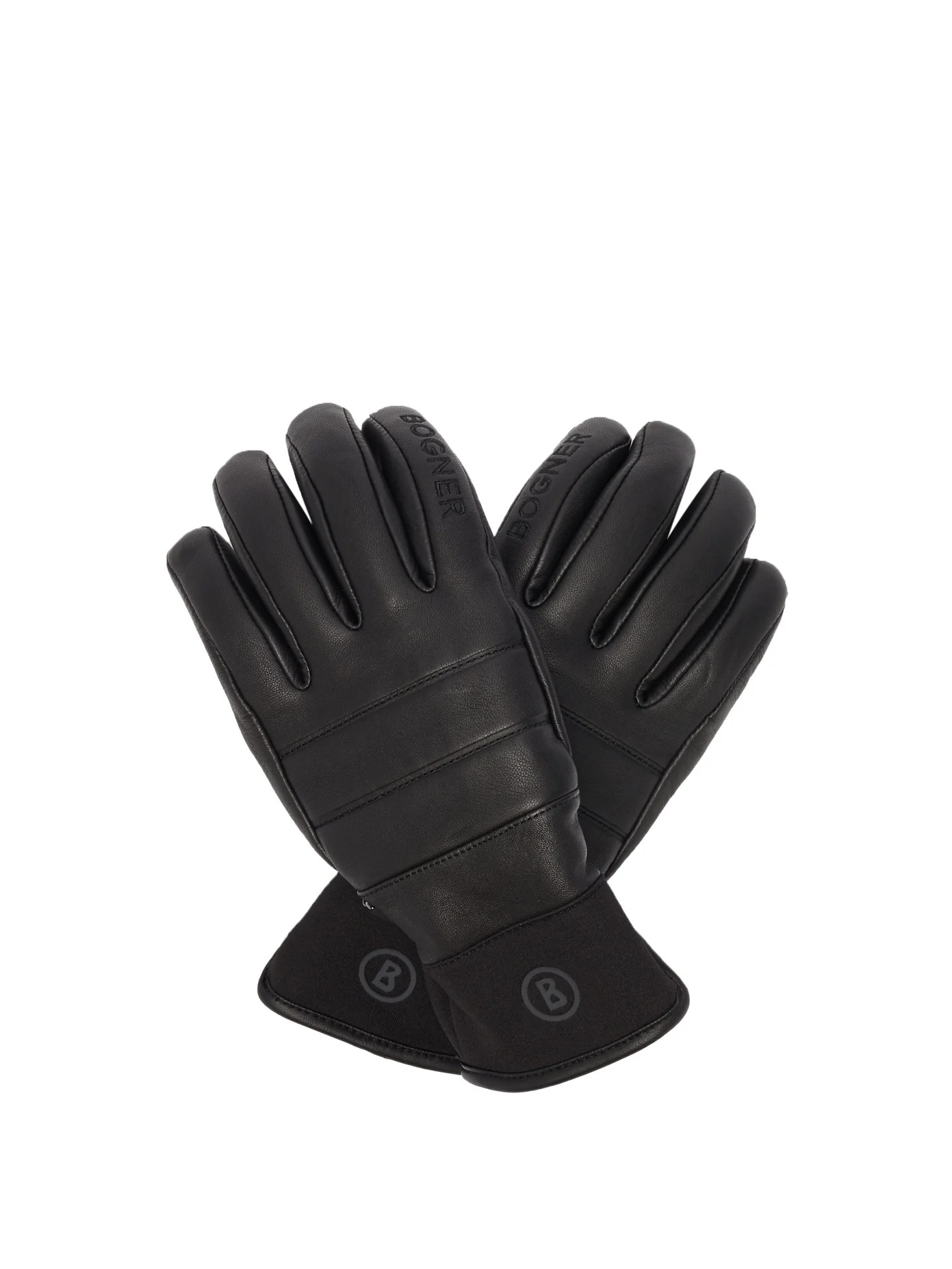 Thea technical leather ski gloves - 1