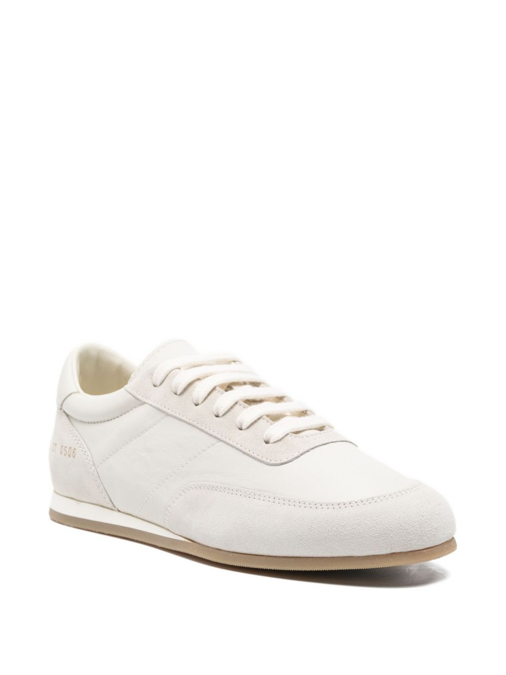 suede panelled sneakers - 2