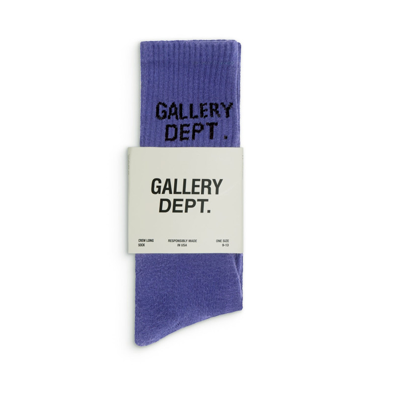 GALLERY DEPT. CLEAN PURPLE SOCKS outlook
