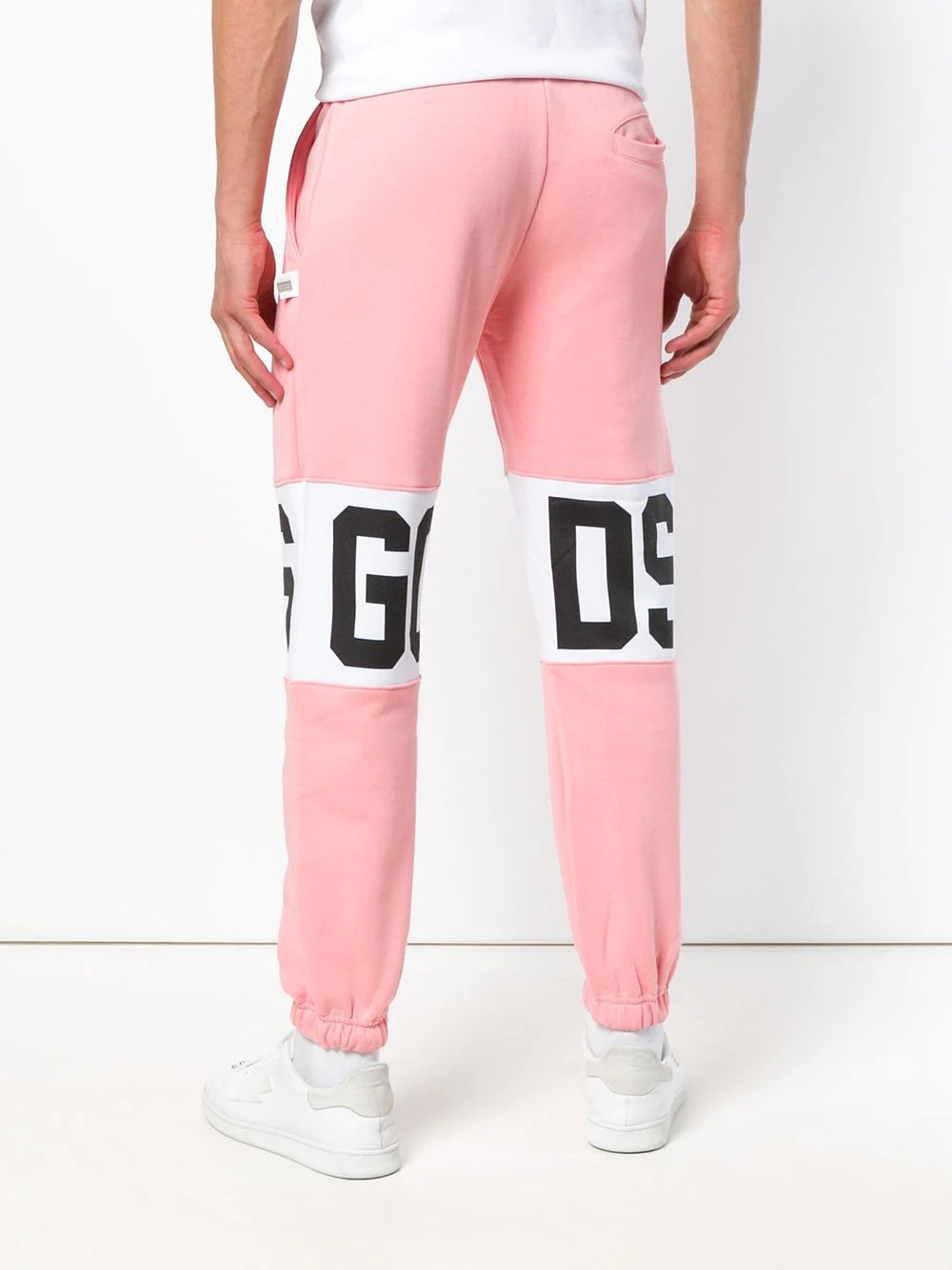 logo strip joggers - 4