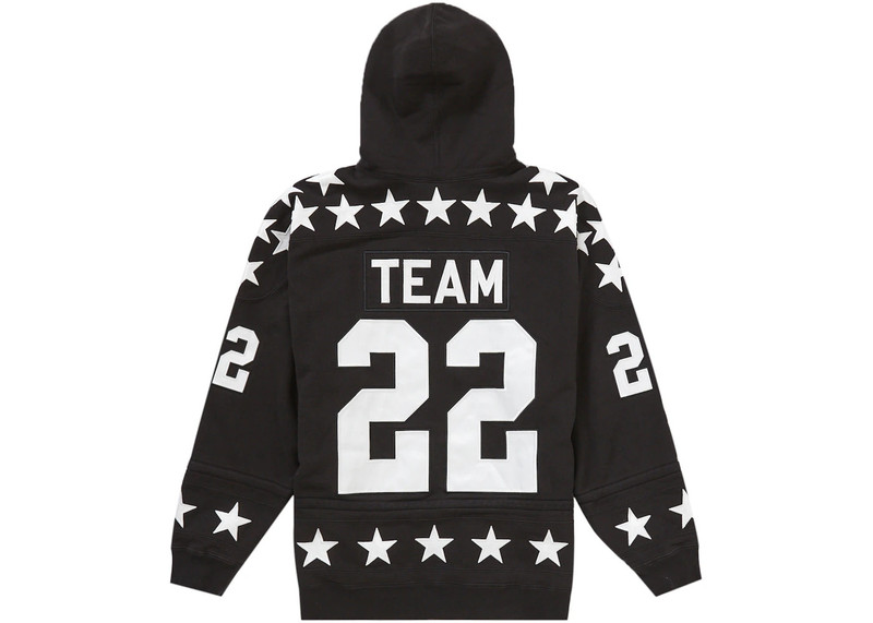 Supreme Supreme Hockey Hooded Sweatshirt (FW22) Black outlook