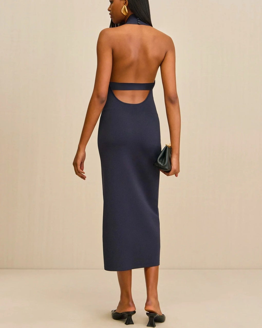 Dress Caia Knit Blue - 2