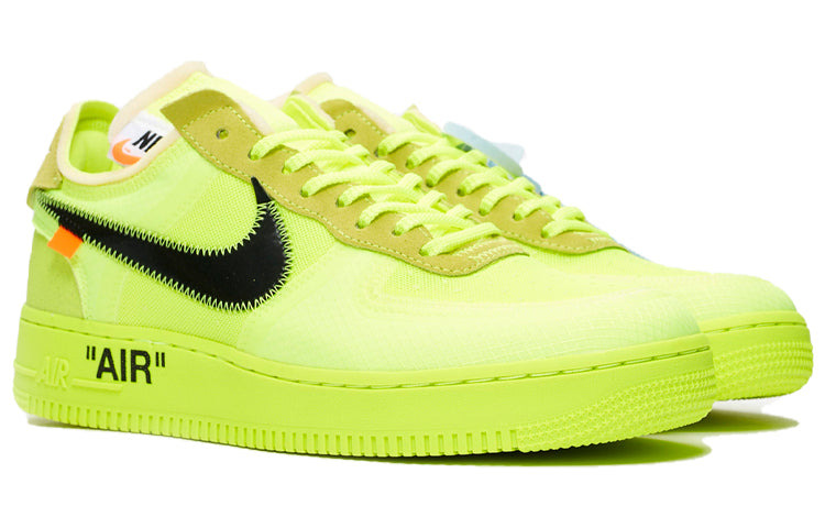 Nike Off-White x Air Force 1 Low 'Volt' AO4606-700 - 2