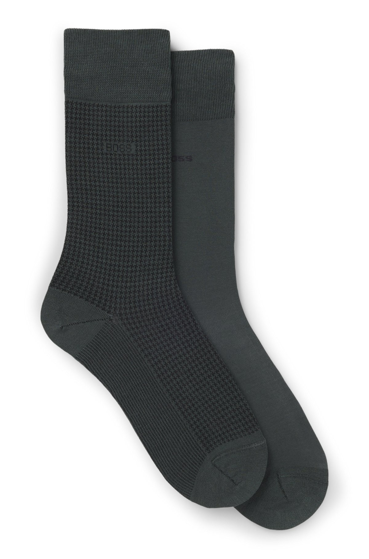 TWO-PACK OF SOCKS IN A COTTON BLEND - 1