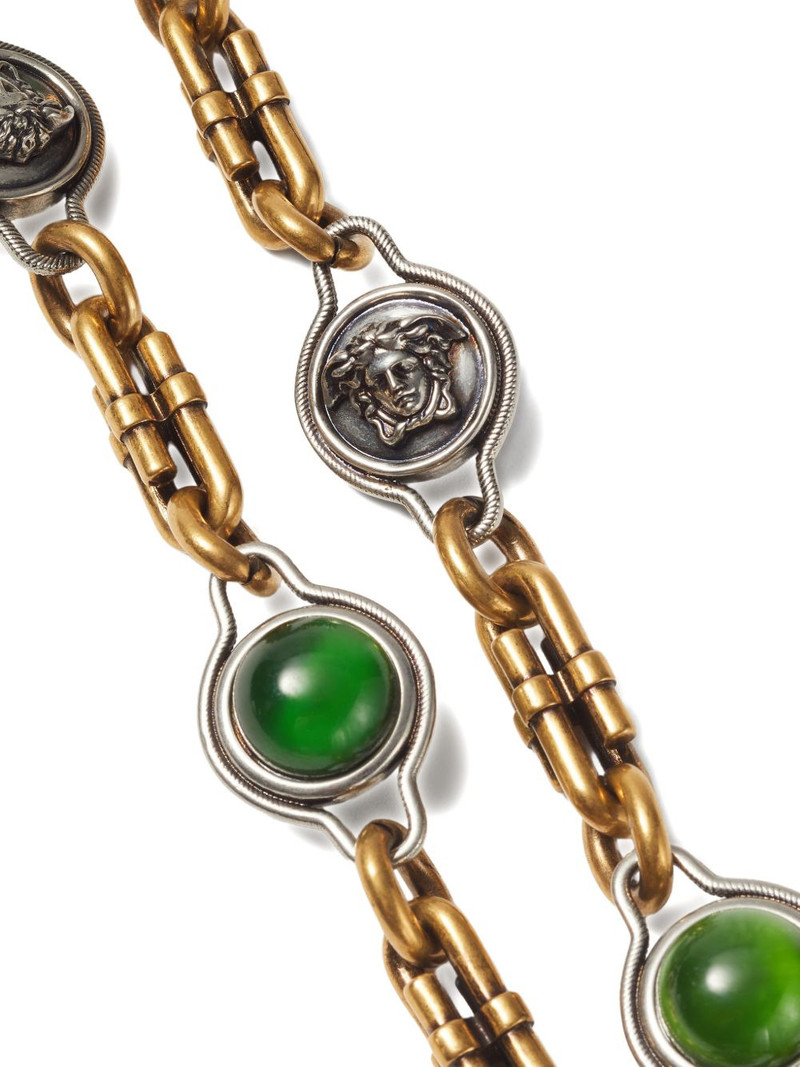 Medusa-charm chain necklace 3