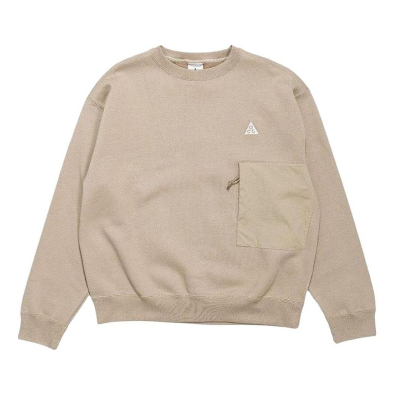 Nike ACG Crew Sweatshirt 'Khaki' CV0681-247 - 1