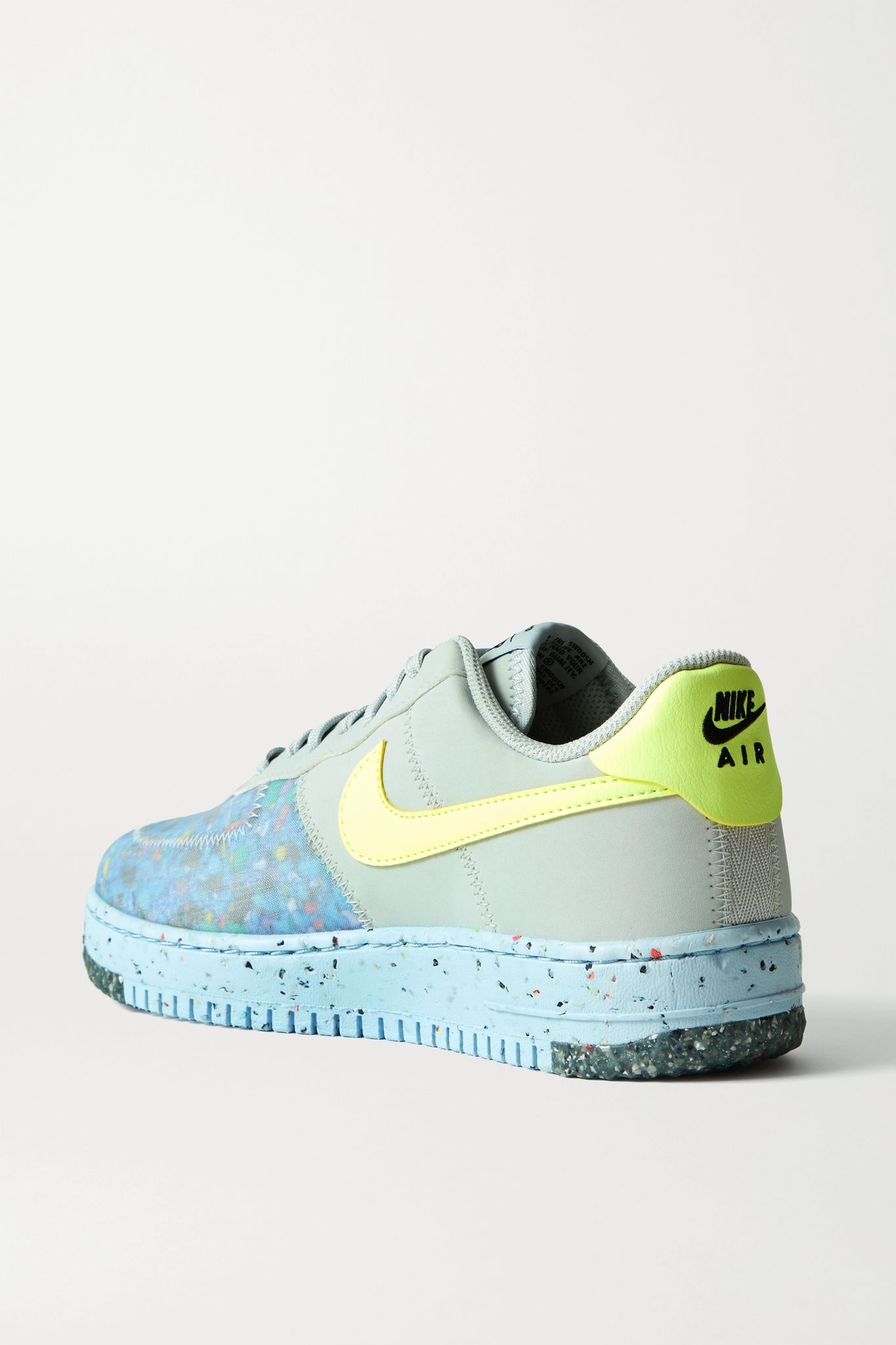 Air Force 1 Crater faux leather and mesh sneakers - 3