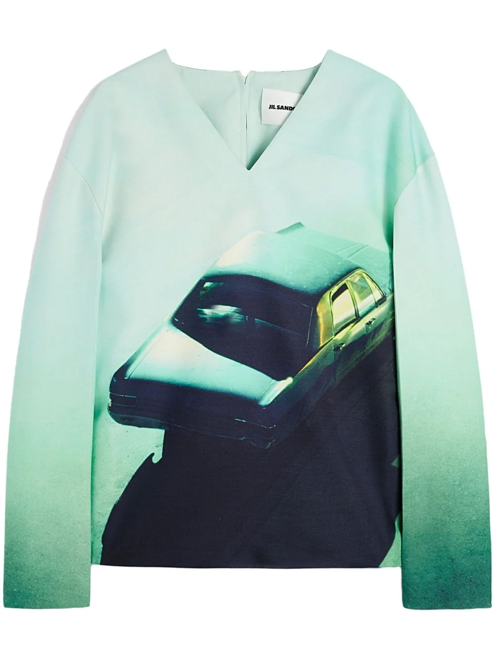 graphic-print top - 1