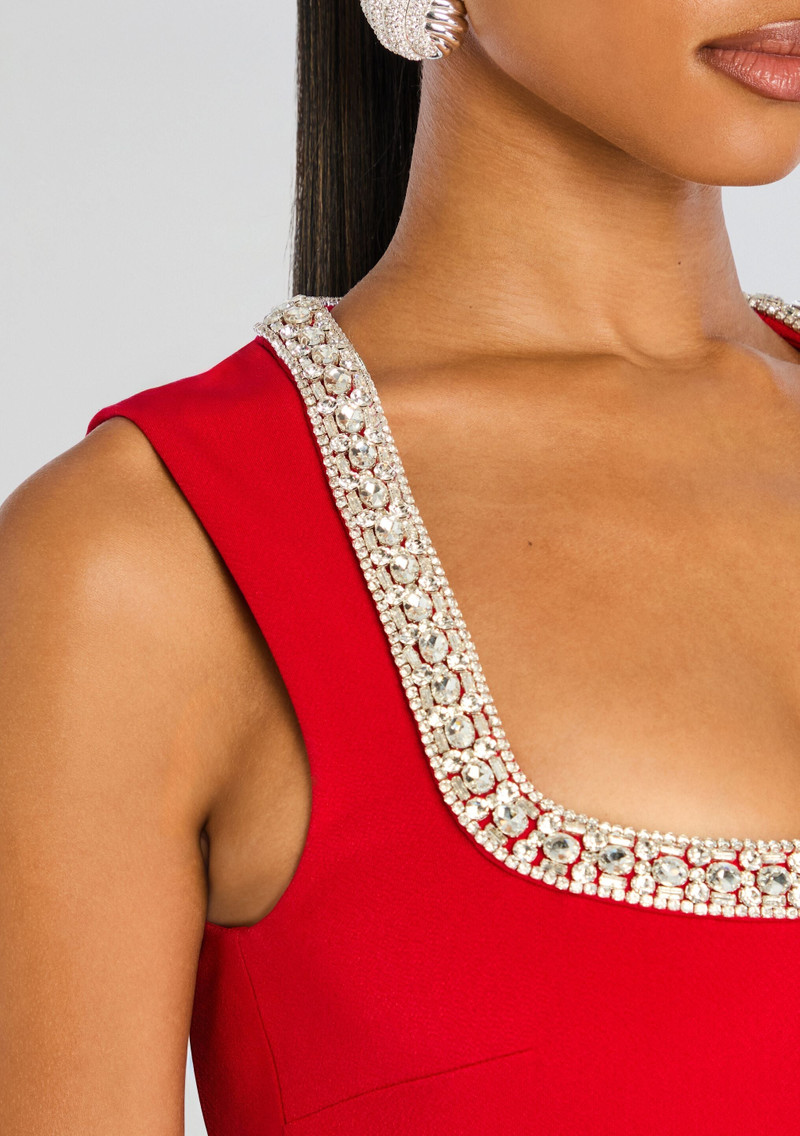 RETROFÊTE BEXLEY EMBELLISHED DRESS outlook