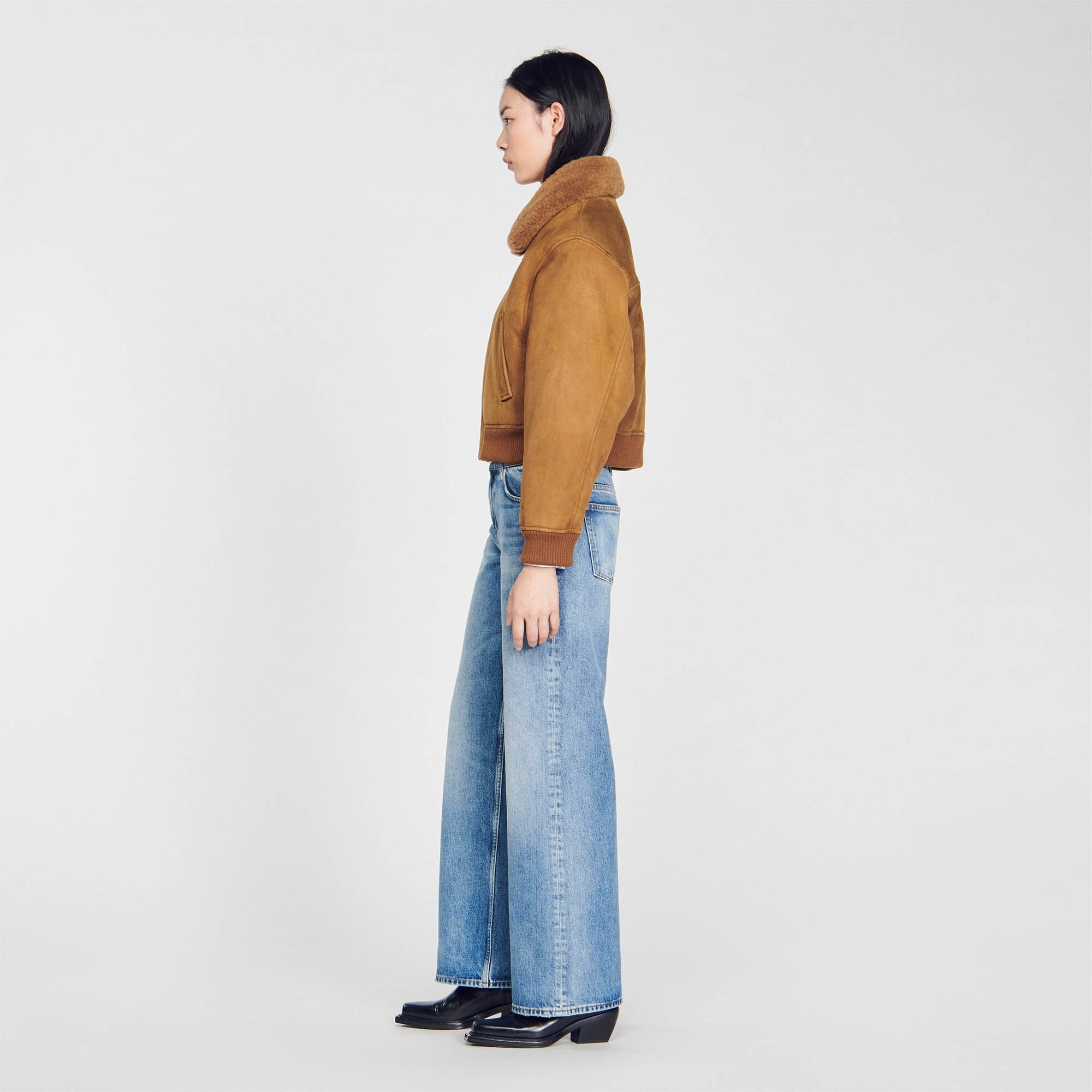 SHEARLING BOMBER - 7