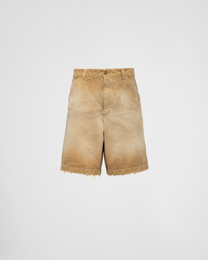 Garment-dyed Bermudas 1