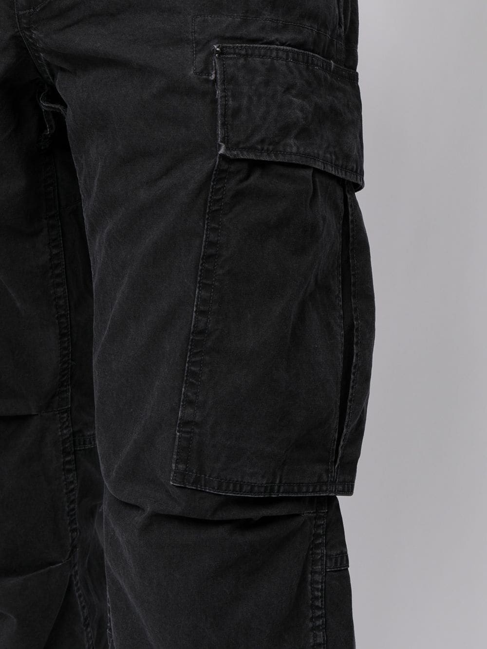 straight-leg cargo trousers - 5