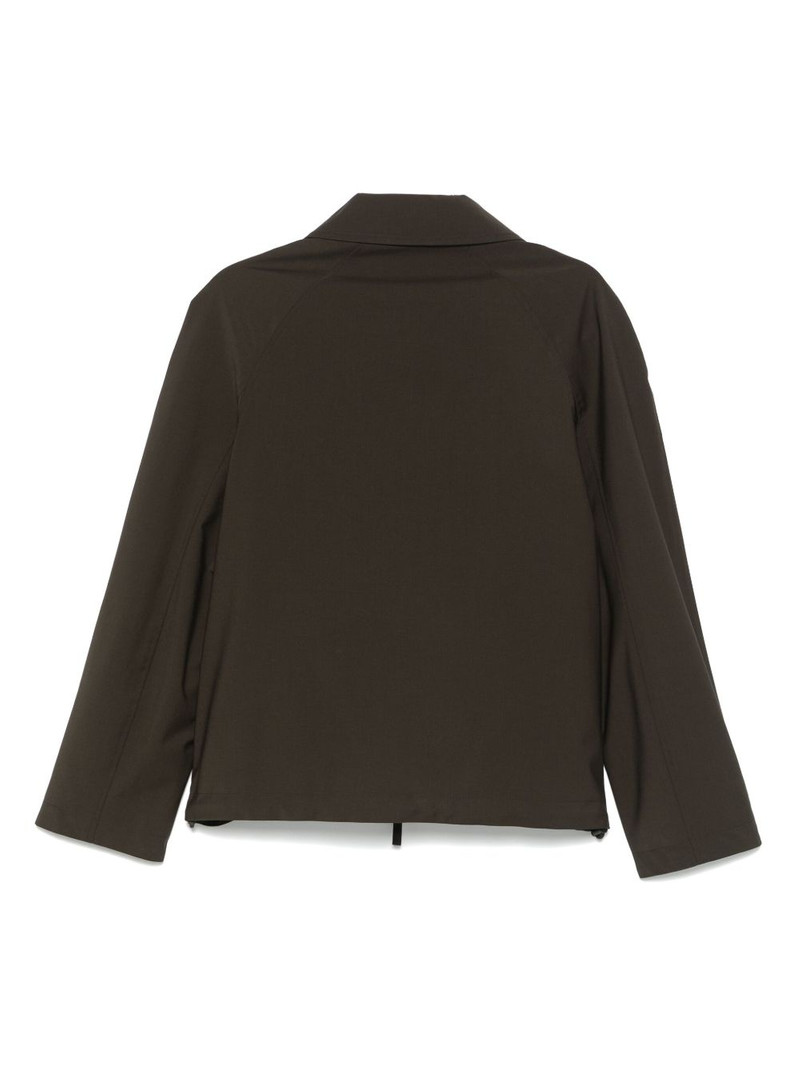Yves Salomon zip-up overshirt outlook