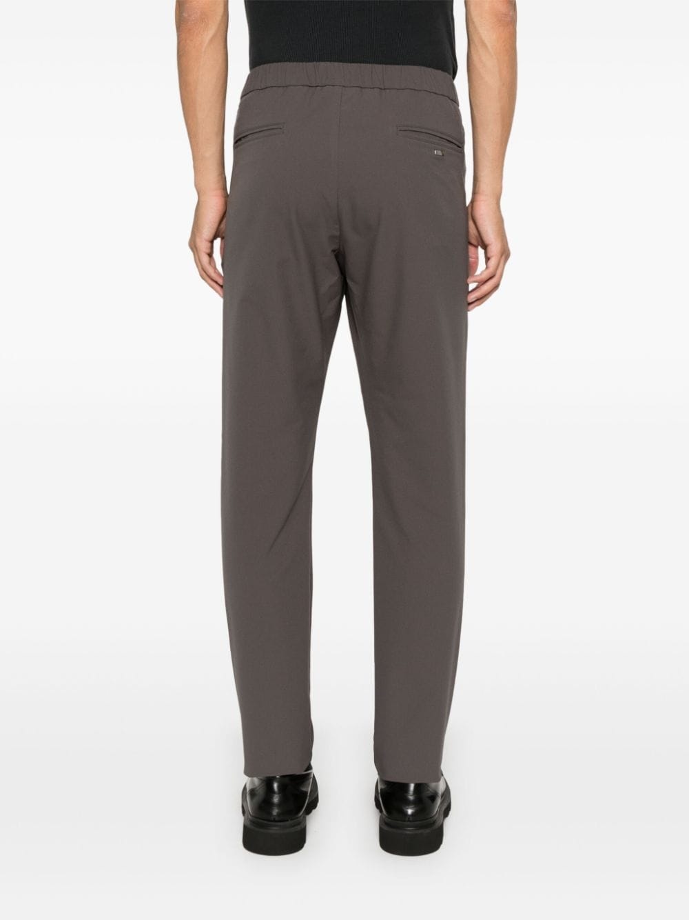 plead-detail trousers - 4