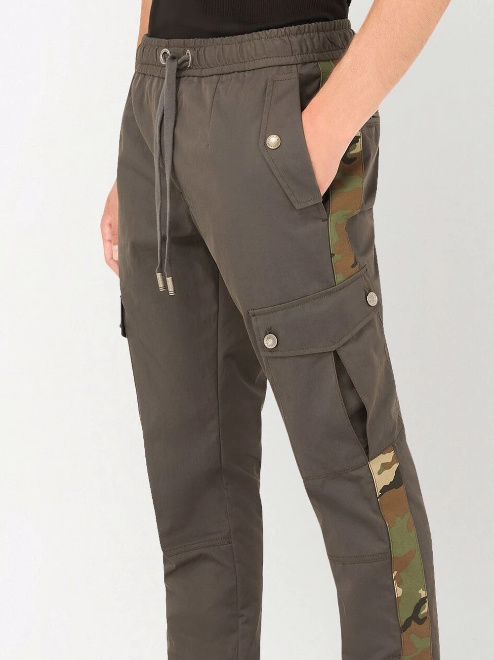 camouflage-print cargo trousers - 5