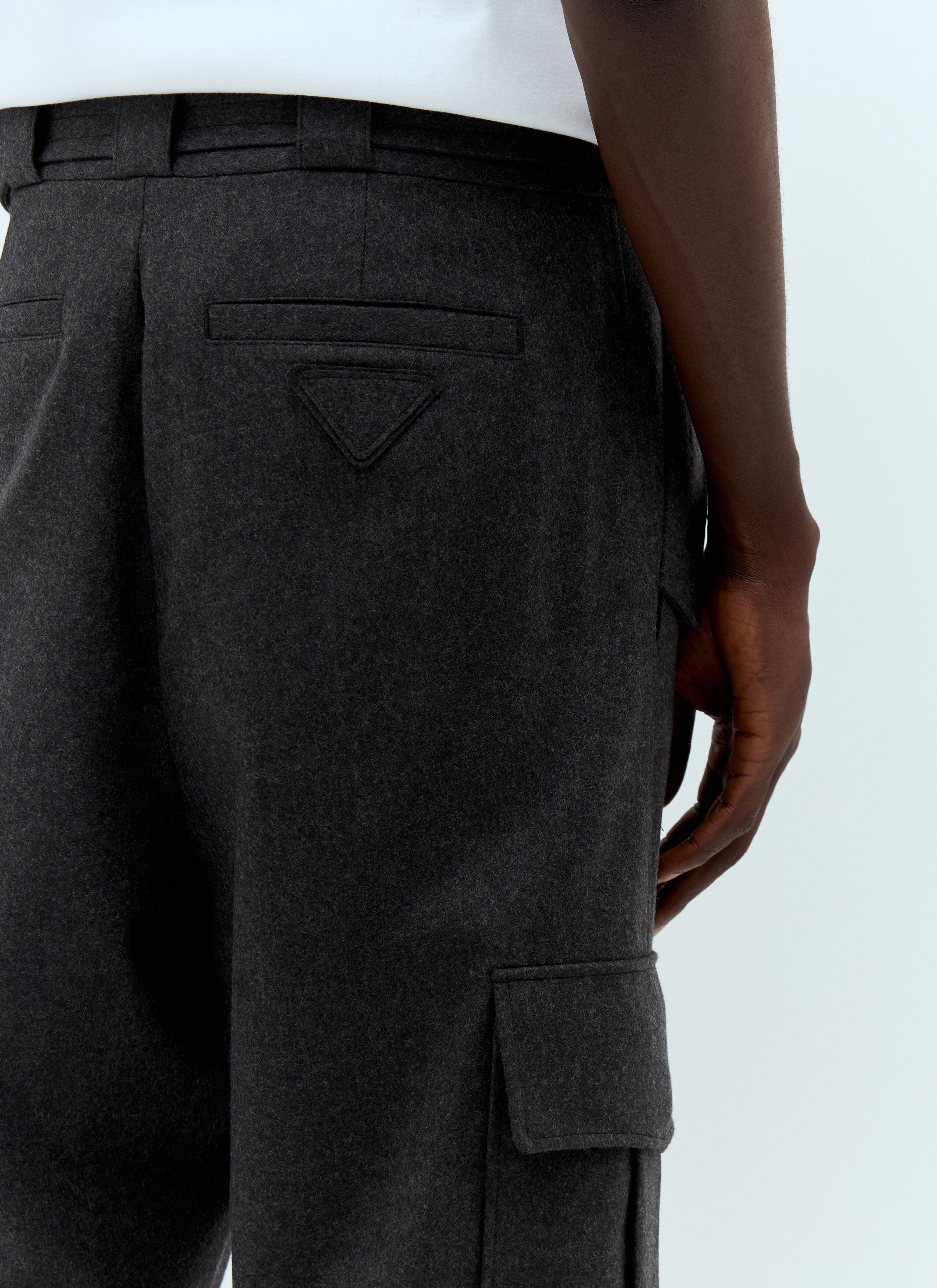 Flannel Cargo Pants - 5