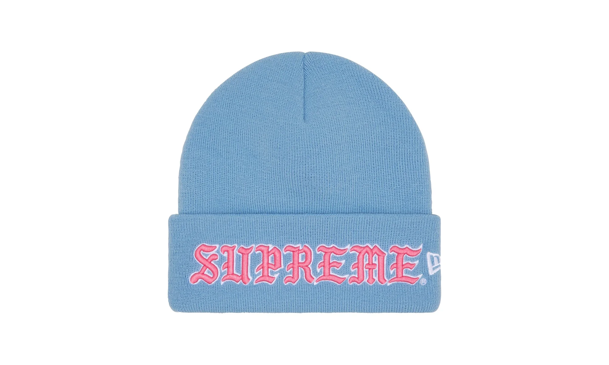 New Era® Old English Beanie "FW25 - Light Blue" SU26609 - 1