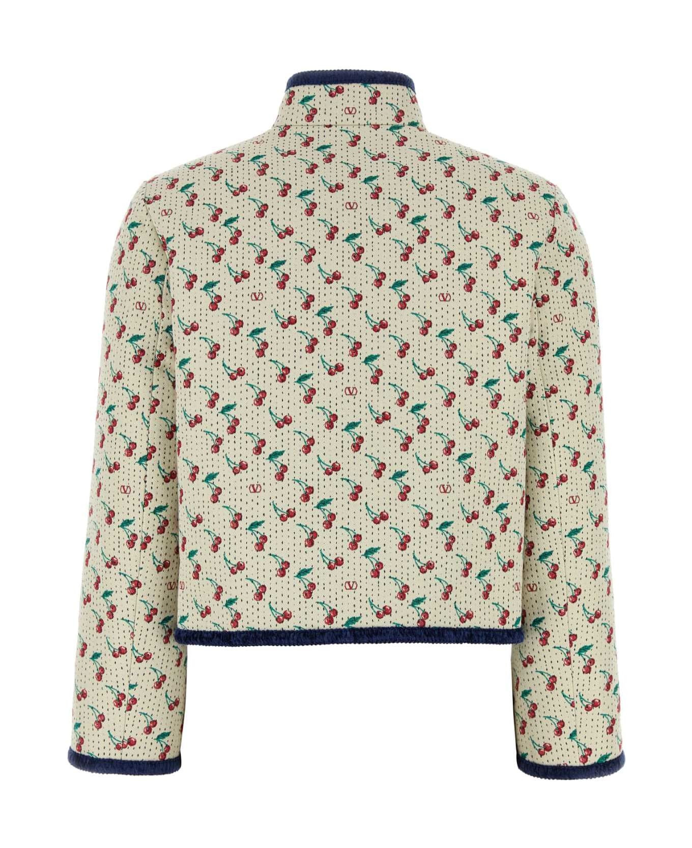 Embroidered Jacquard Jacket - 2