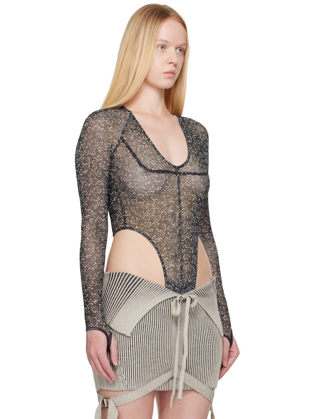Black Haze Bodysuit - 2