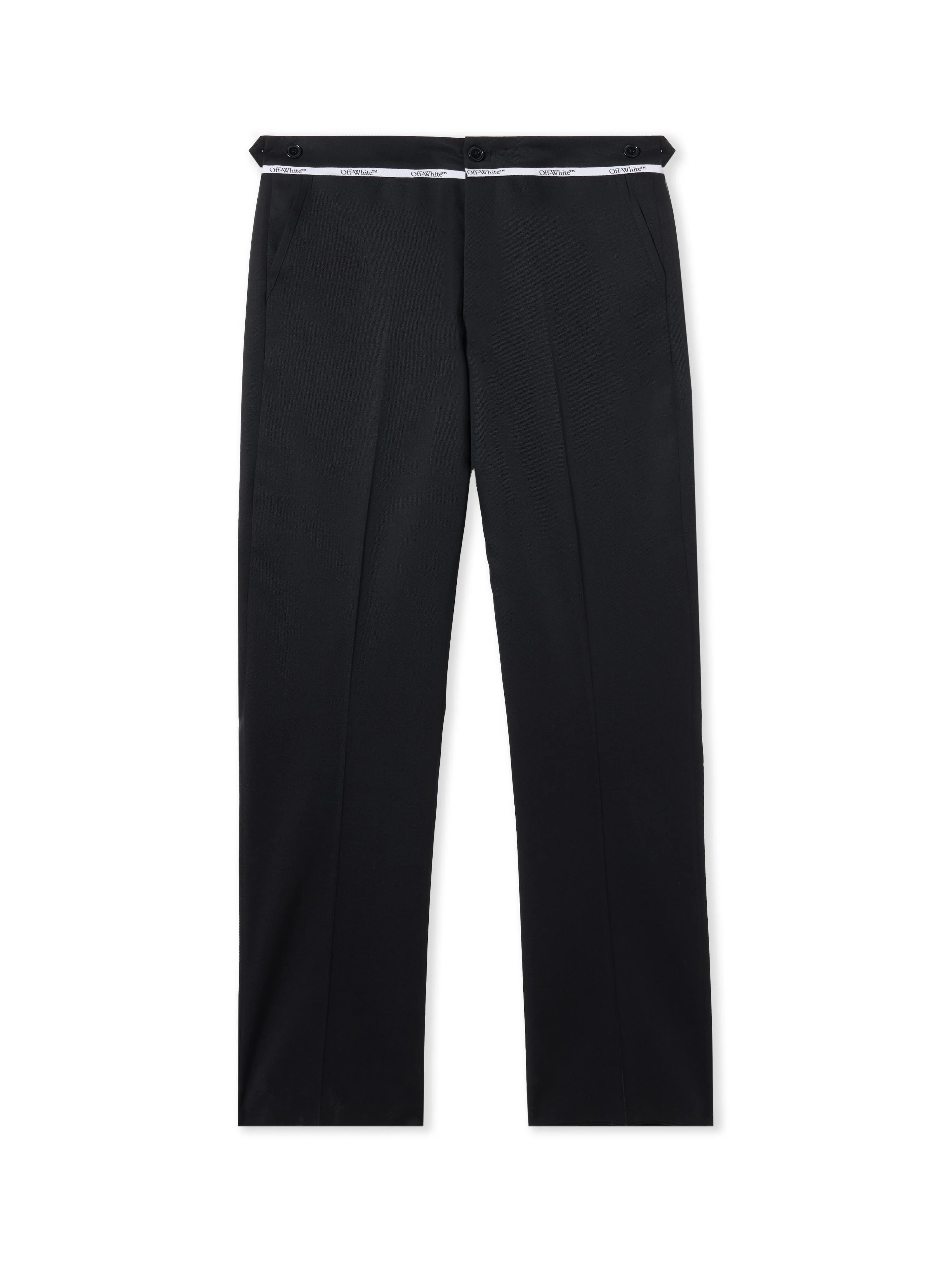 Wool Mini Flare Pants - 1