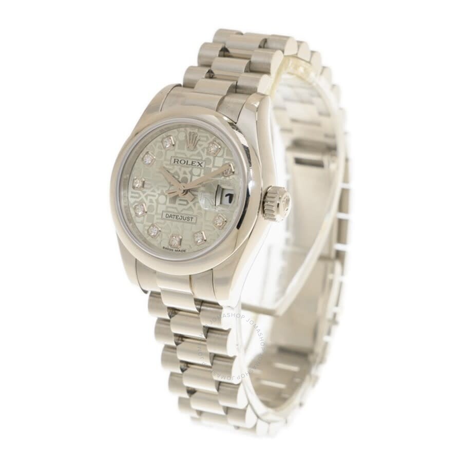 Rolex Datejust Automatic Chronometer Diamond Ladies Watch 179166IBJDP - 4