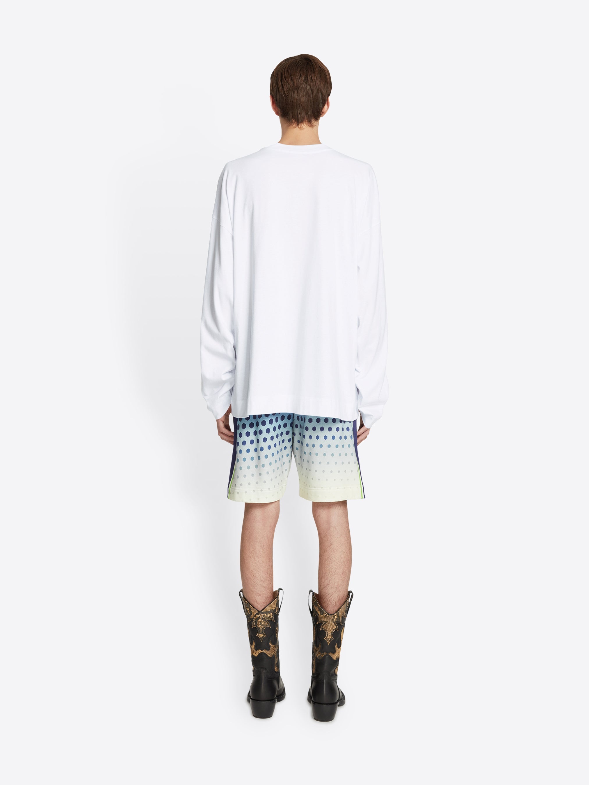 トップス DRIES VAN NOTEN HEGLAND WHITE SIZE S Dries Van Noten Hegland T-shirt In White | ModeSens