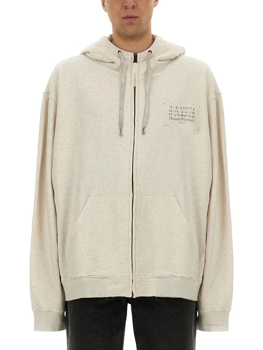 Maison Margiela Sweatshirt With Logo - 1