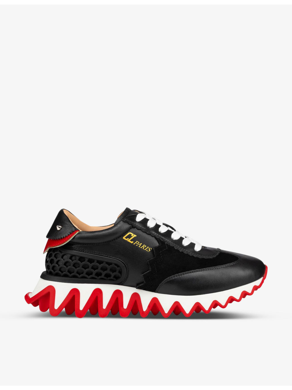 Loubishark Donna leather trainers - 1