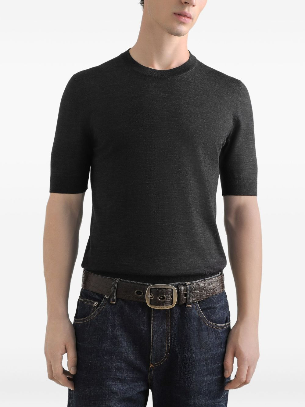 short-sleeve crew-neck T-shirt - 3