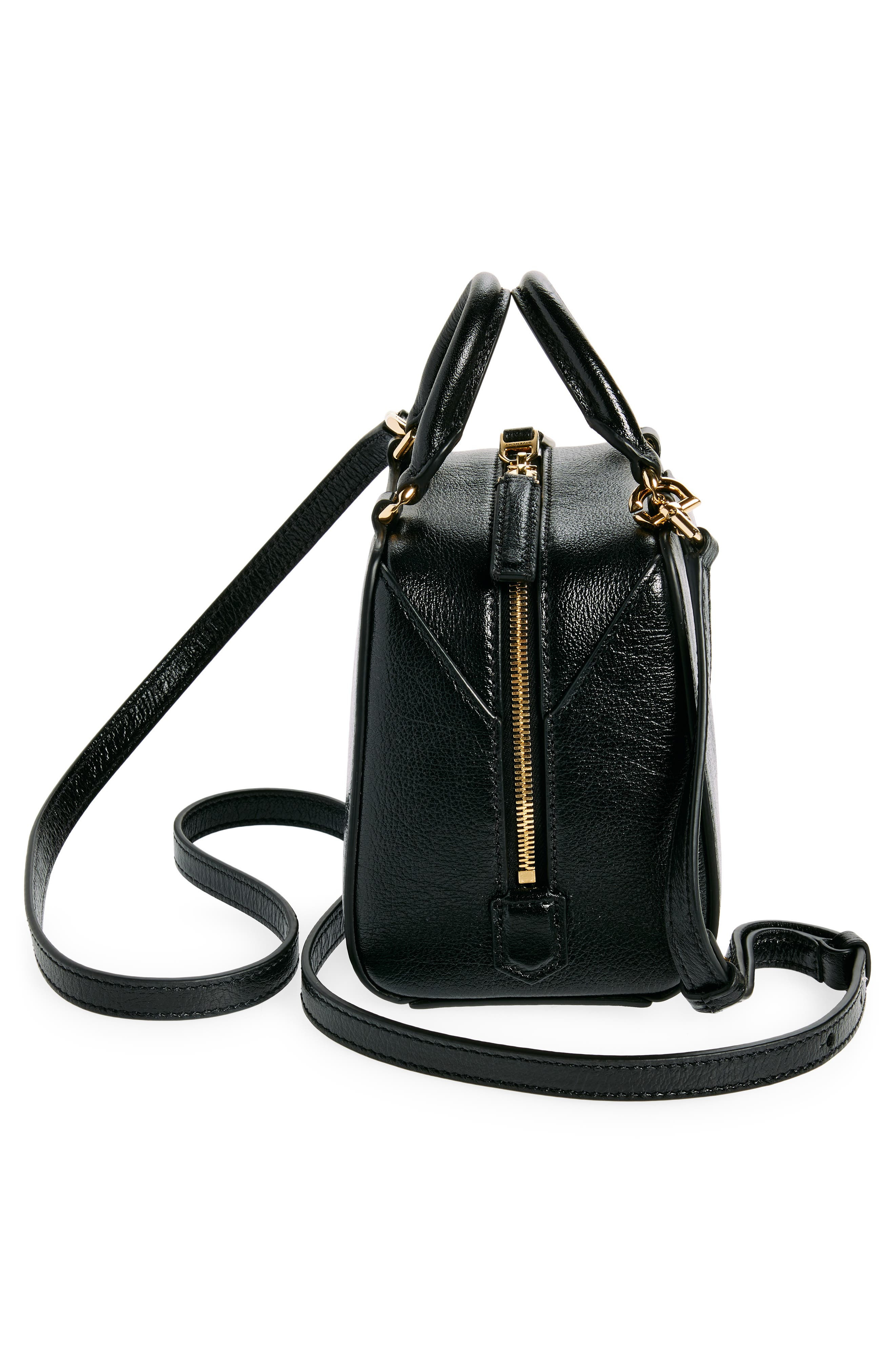 Nano Antigona Cube Leather Crossbody Bag - 6