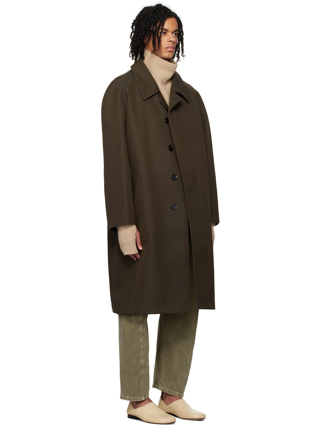 Brown Car Coat - 2
