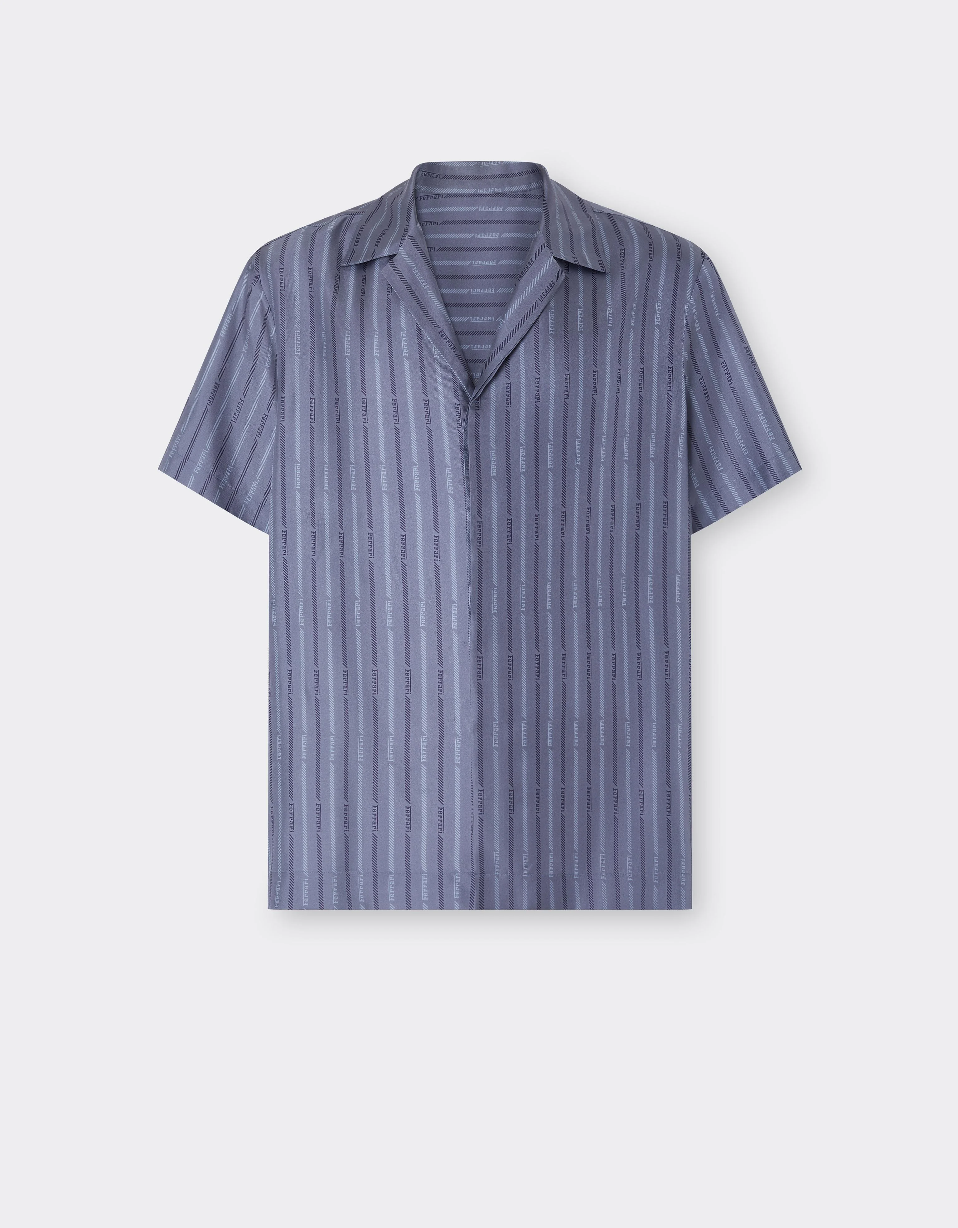 Ferrari Monogram silk shirt - 1