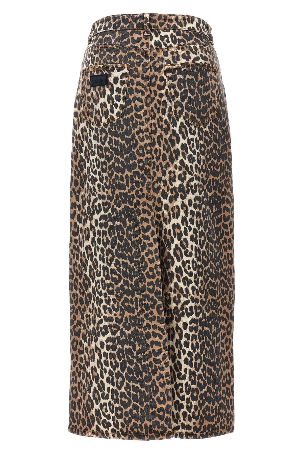 Animal print long skirt - 3