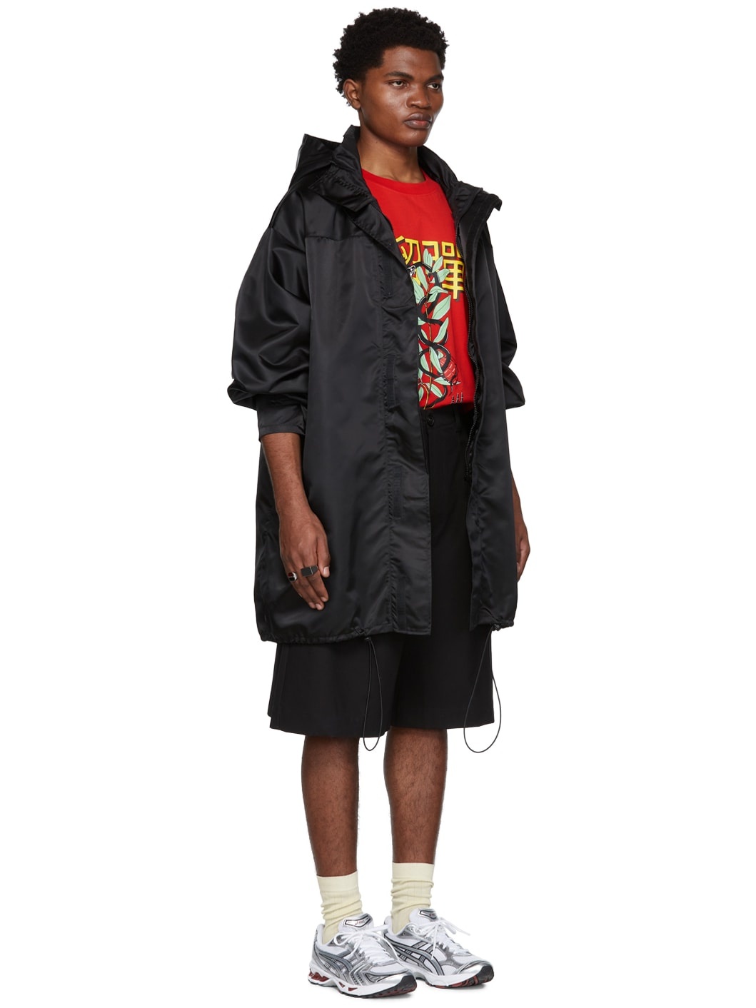 SSENSE Exclusive Black Military Parka Coat - 2