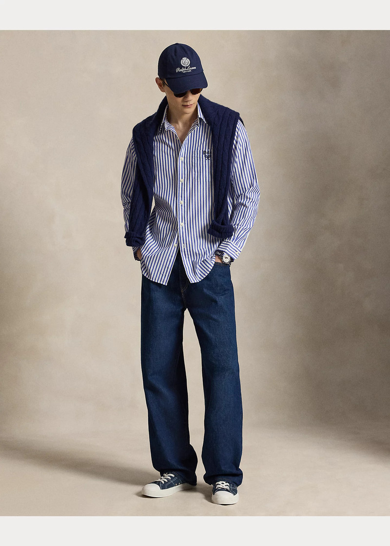 US Open Classic Fit Striped Shirt 3
