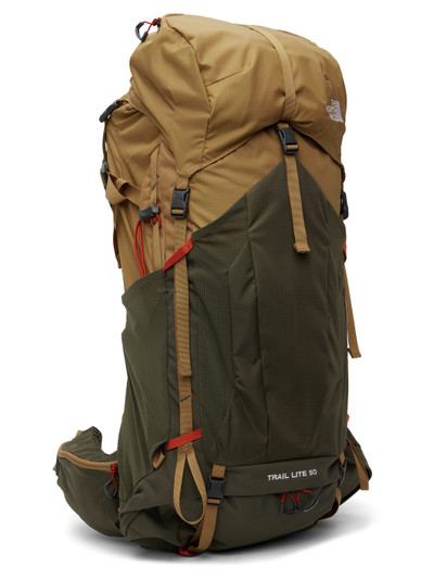 The North Face Khaki & Beige Trail Lite 50 Backpack outlook