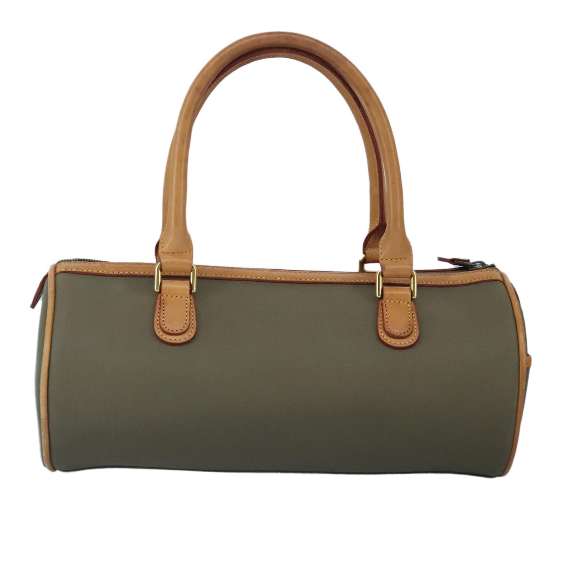 Burberry Hand Bag Nylon Khaki - 2