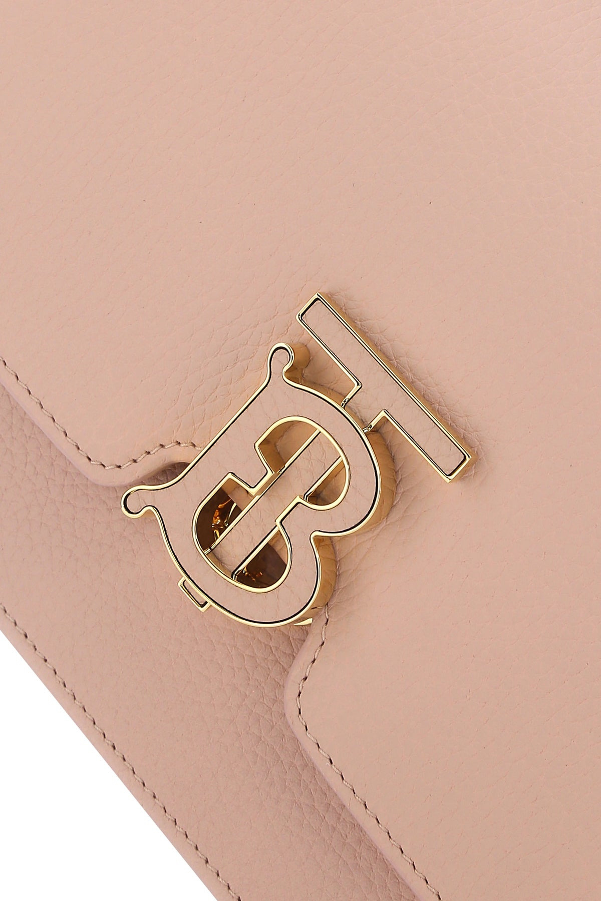 Pink leather small TB crossbody bag - 4
