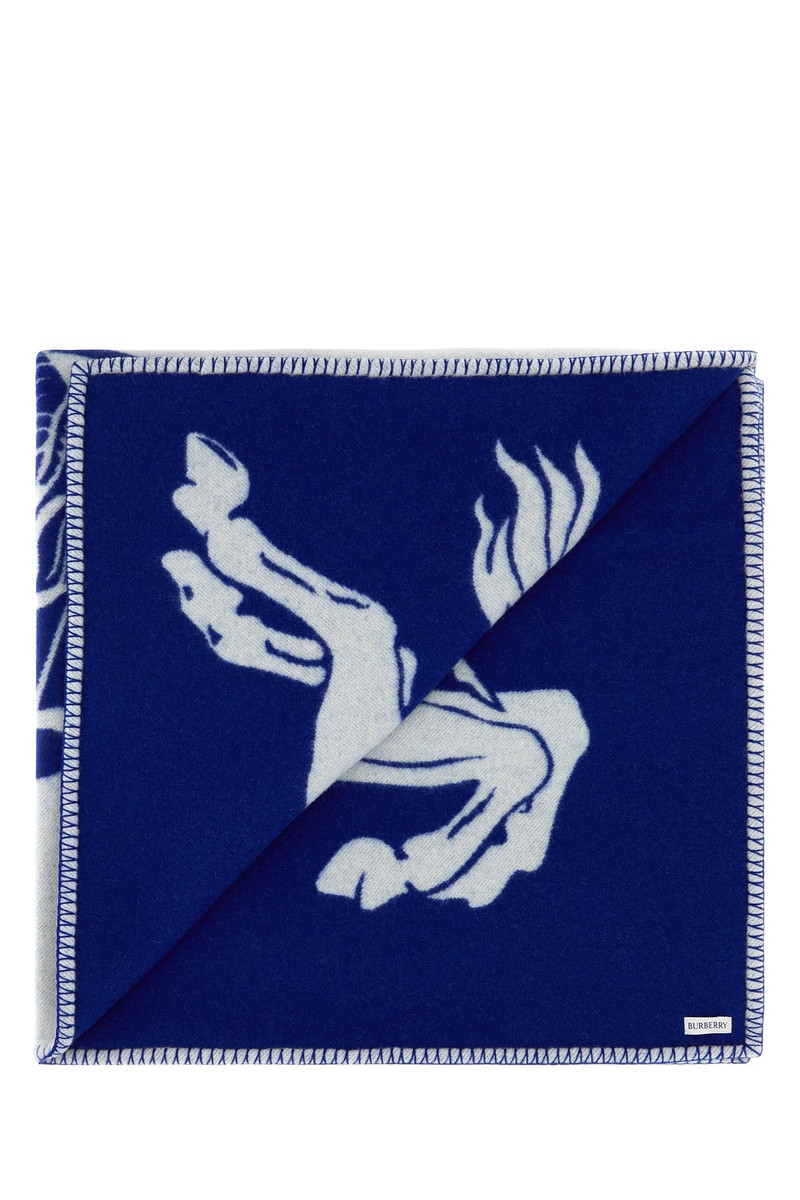 Burberry Light grey wool blanket outlook