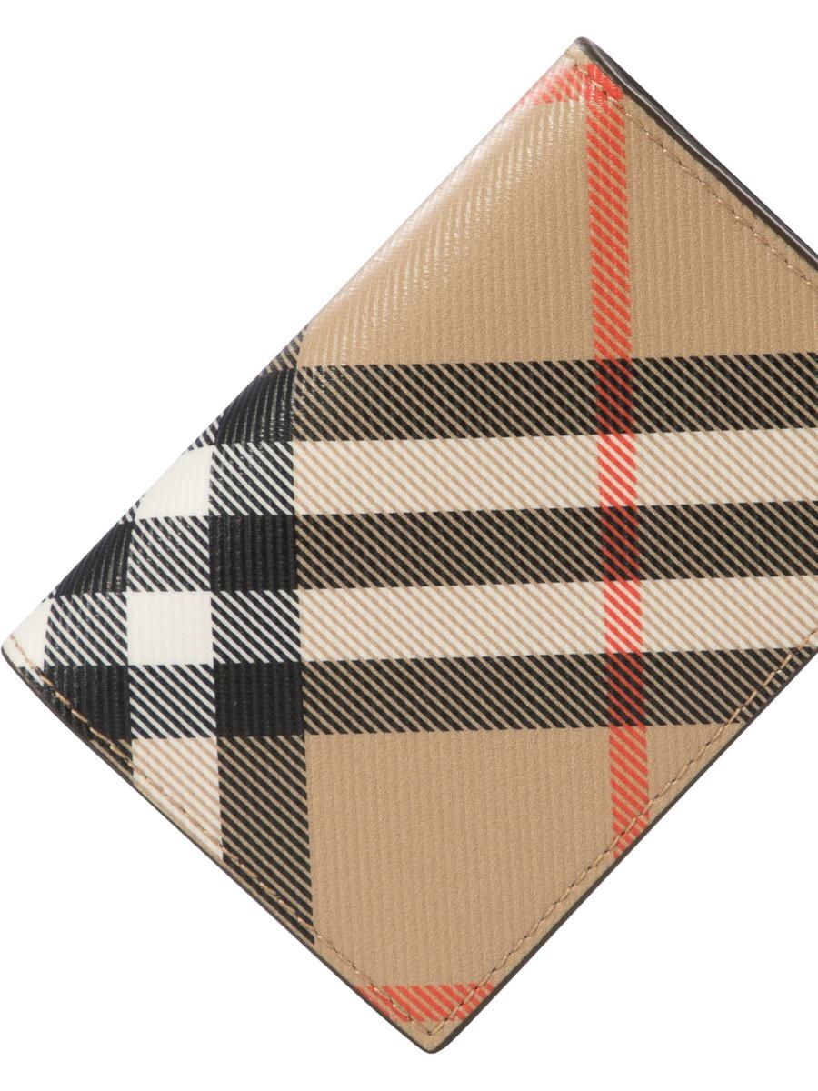 Burberry "Check" Bi-Fold Card Holder - 4