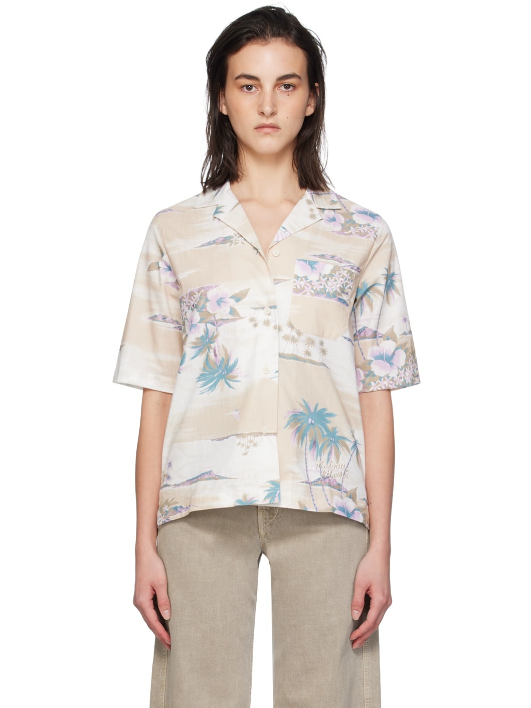 Beige Resort Shirt - 1