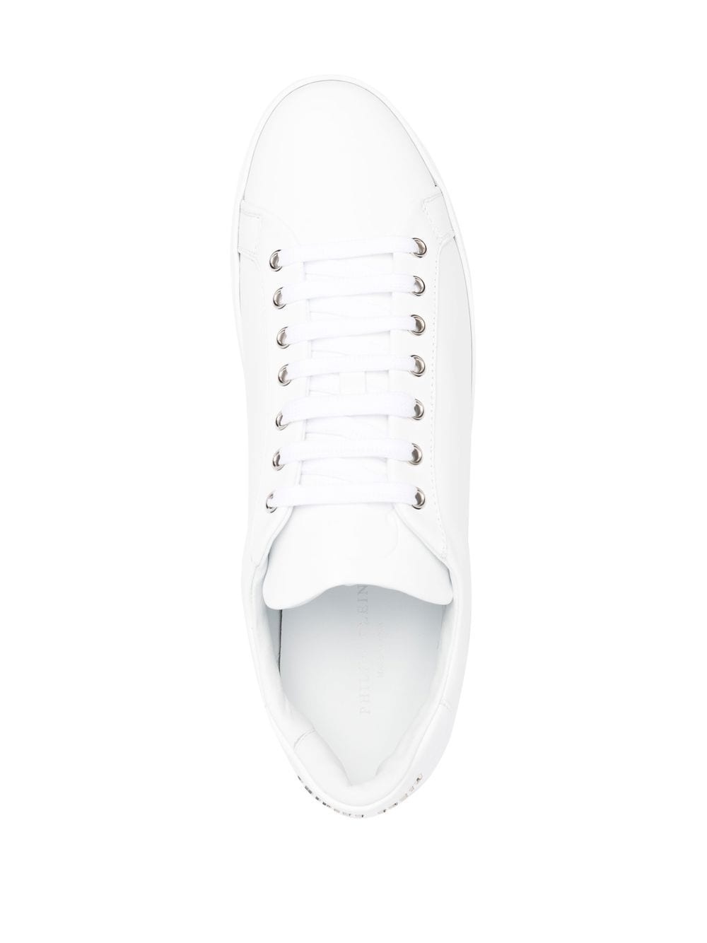 Skull and Plein low-top sneakers - 4