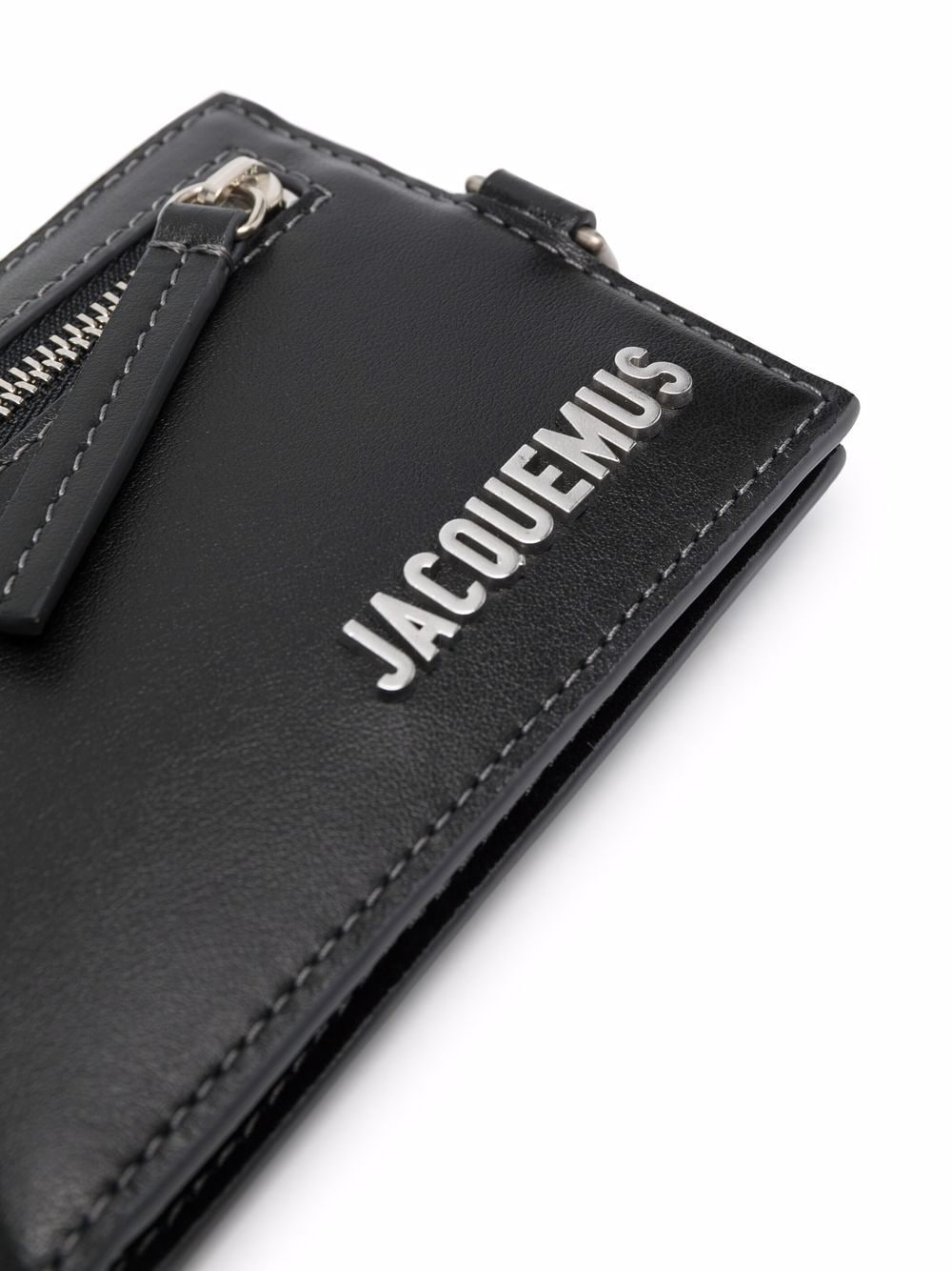 logo-plaque neck wallet - 4