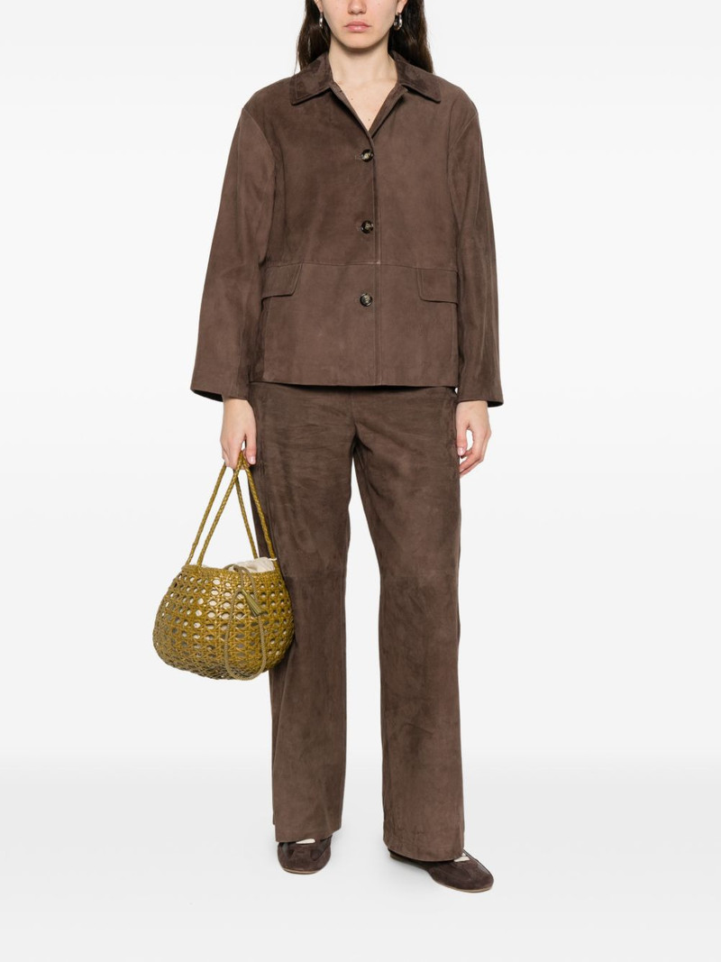 'S Max Mara suede trousers outlook
