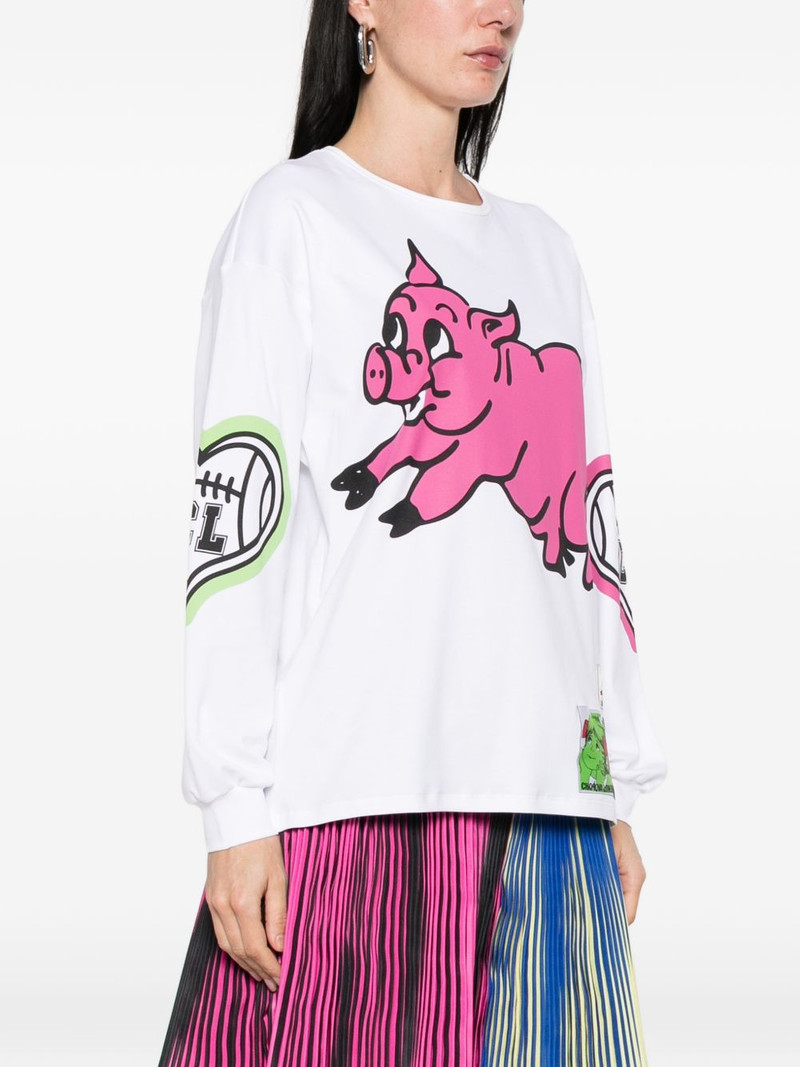 Hey Piggy printed T-shirt 3
