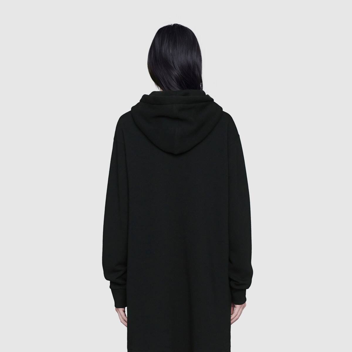 "Original Gucci" print hooded dress - 4